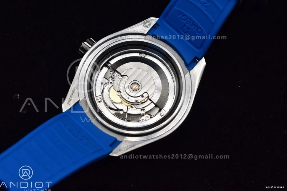 Ultra A 1078 Strap TF Edition Versatile SS 6000M Dial Best Black 1:1 on White Ceramic Deep Seamaster Rubber Bezel Blue 0113